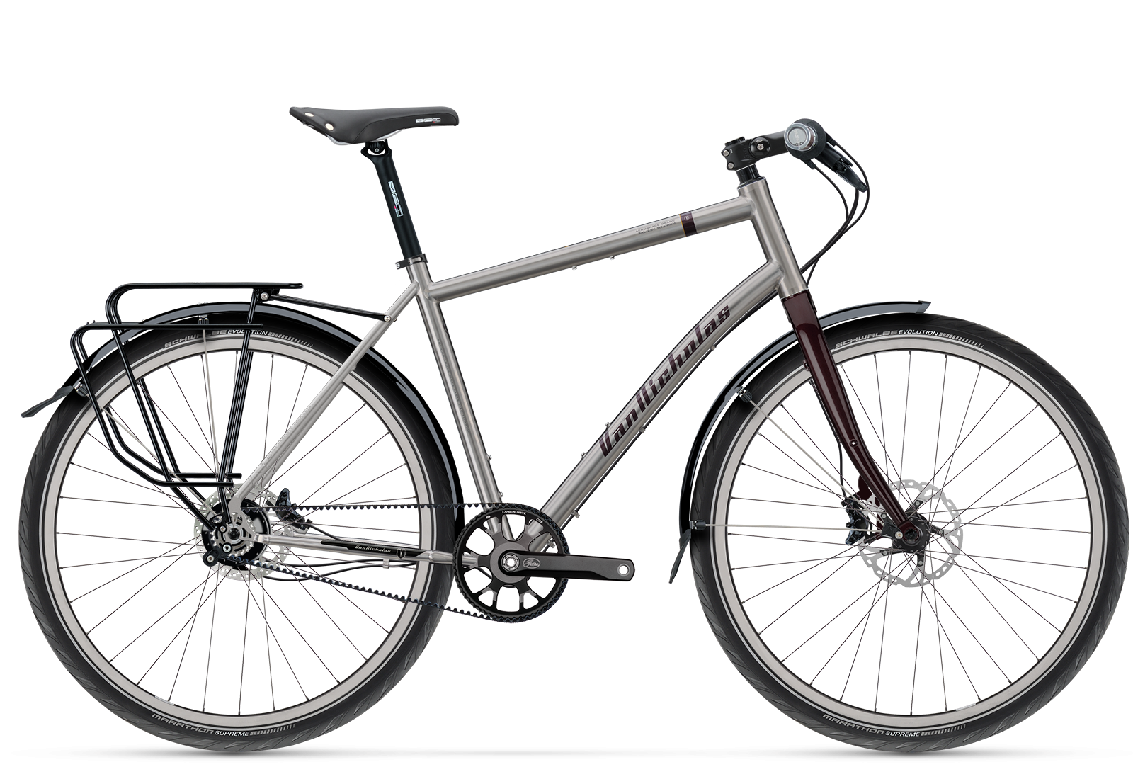 Pioneer Rohloff the go anywhere titanium touring bike Van Nicholas